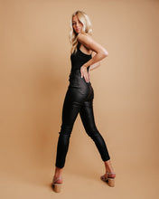 Load image into Gallery viewer, Leather Black Pants - Shopsurgeclothing