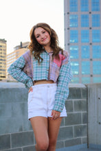 Cargar imagen en el visor de la galería, Color Block Plaid - Shopsurgeclothing
