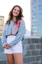 Cargar imagen en el visor de la galería, Color Block Plaid - Shopsurgeclothing
