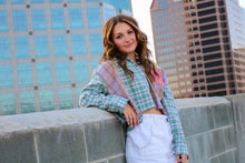 Cargar imagen en el visor de la galería, Color Block Plaid - Shopsurgeclothing
