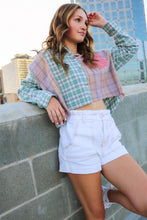 Cargar imagen en el visor de la galería, Color Block Plaid - Shopsurgeclothing
